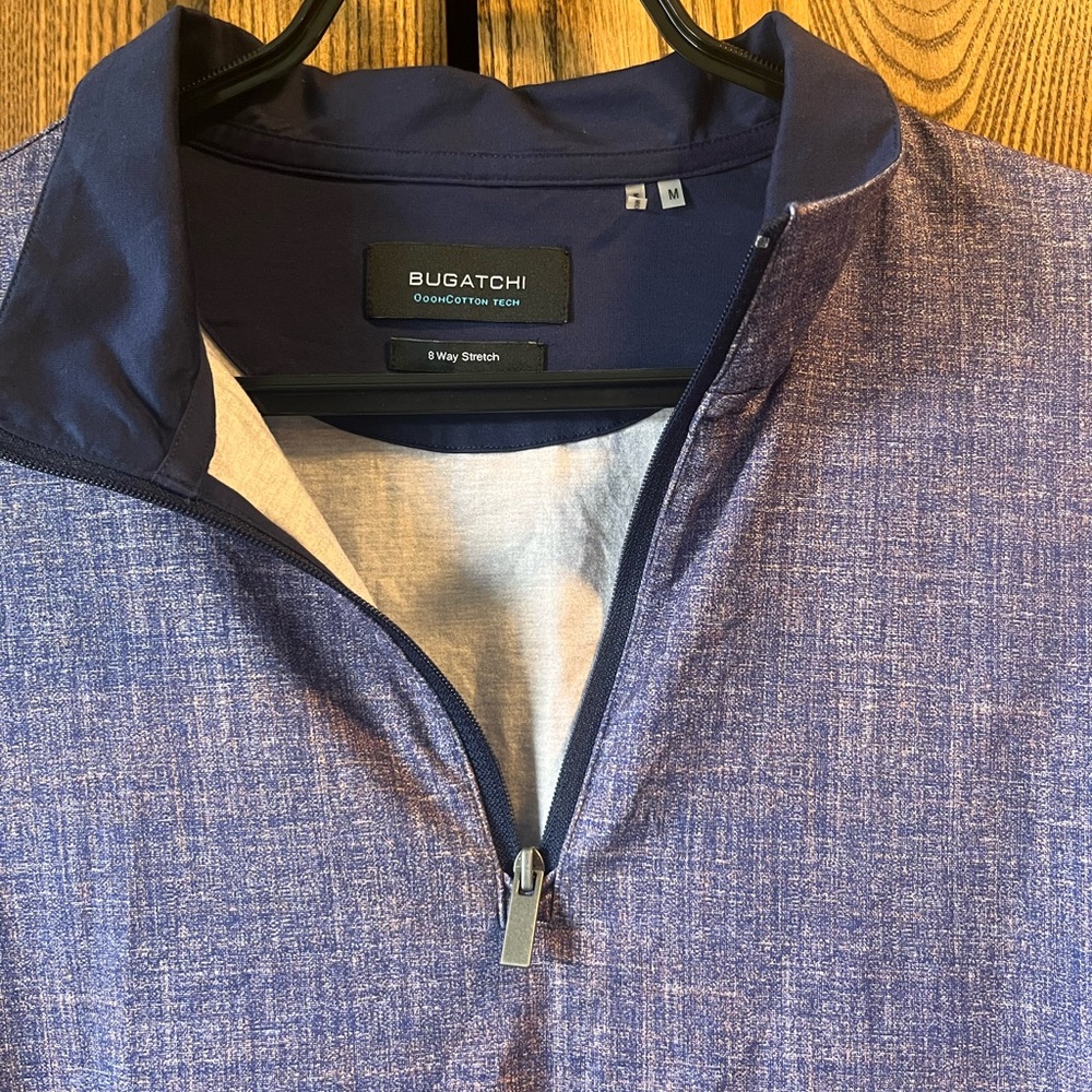 BUGATCHI quarter zip pullover M - Picture 8 of 11